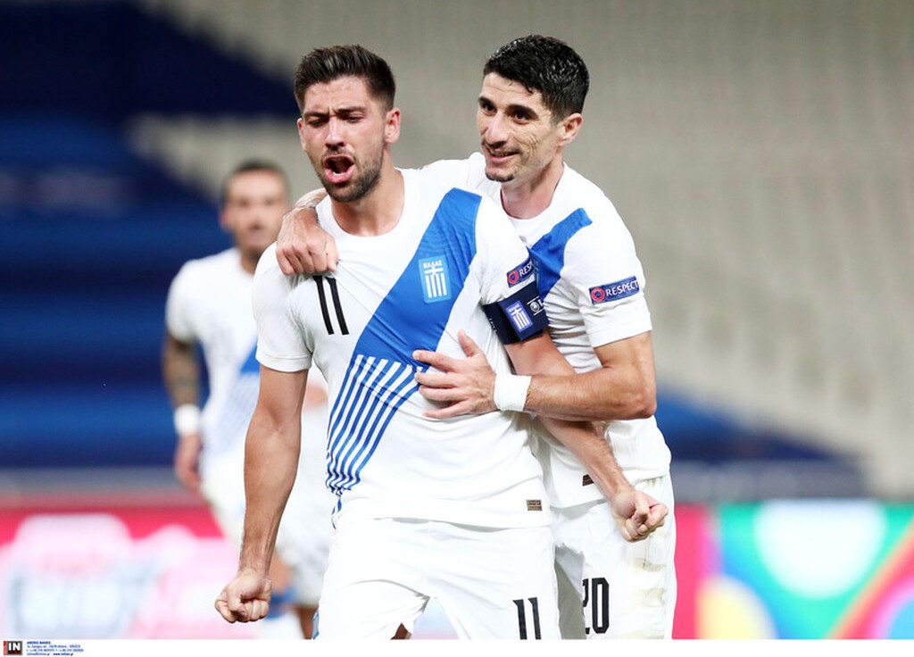 Ελλάδα-Μολδαβία 2-0: Σβηστά στην κορυφή με Μπακασέτα, Μάνταλο (video+photos)