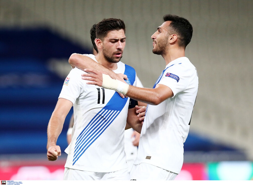 Ελλάδα-Μολδαβία 2-0: Σβηστά στην κορυφή με Μπακασέτα, Μάνταλο (video+photos)