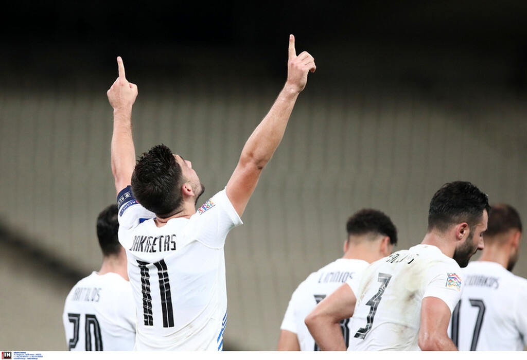 Ελλάδα-Μολδαβία 2-0: Σβηστά στην κορυφή με Μπακασέτα, Μάνταλο (video+photos)