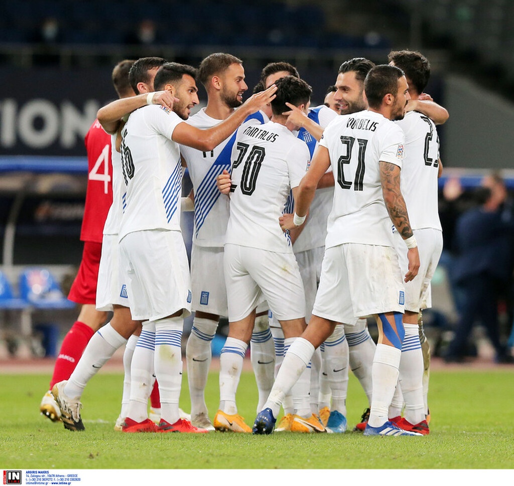 Ελλάδα-Μολδαβία 2-0: Σβηστά στην κορυφή με Μπακασέτα, Μάνταλο (video+photos)