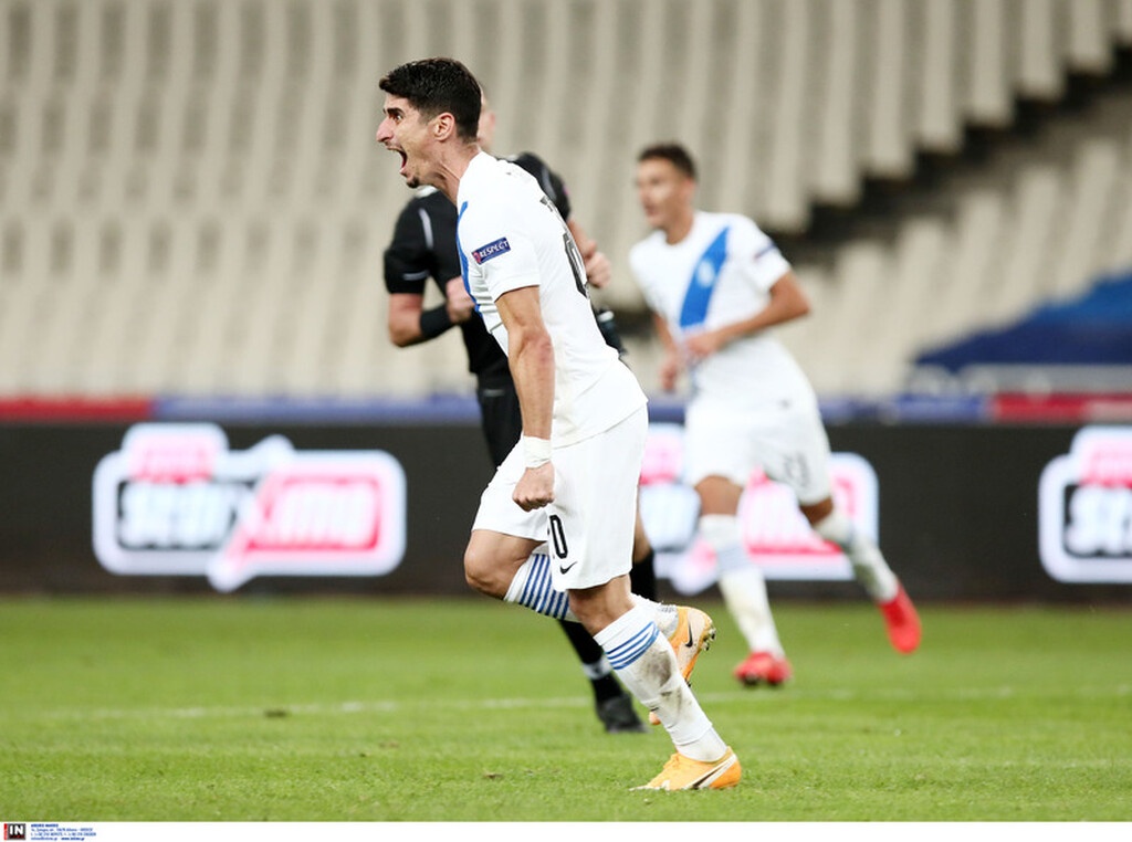 Ελλάδα-Μολδαβία 2-0: Σβηστά στην κορυφή με Μπακασέτα, Μάνταλο (video+photos)