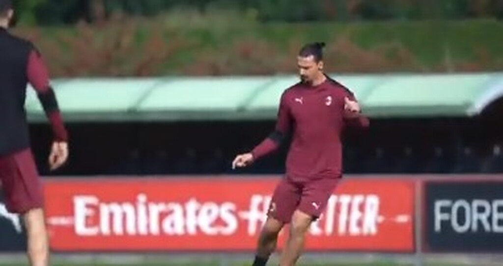 Zlatan is back: Μπήκε και φουλάρει για το ντέρμπι του Μιλάνου (video+photos)