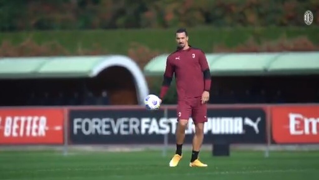 Zlatan is back: Μπήκε και φουλάρει για το ντέρμπι του Μιλάνου (video+photos)