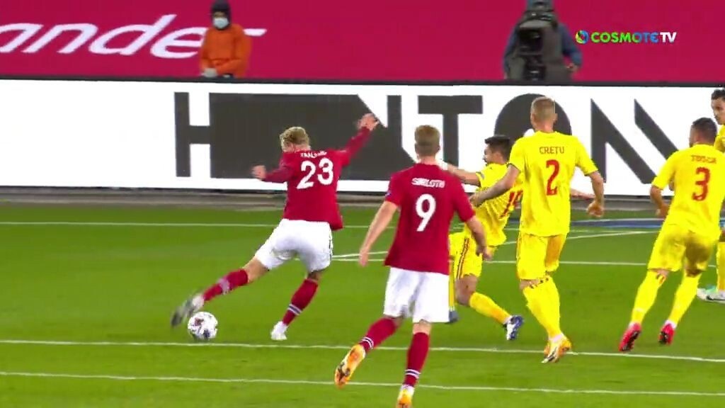 Nations League: Το χατ τρικ του Χάλαντ κόντρα στη Ρουμανία (videos)