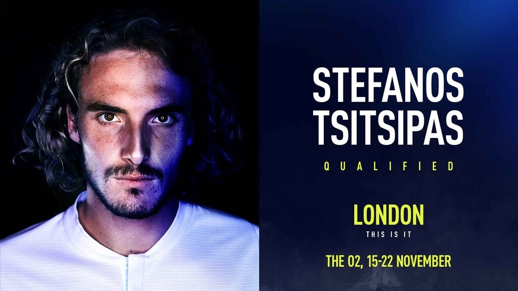 Τένις: Προκρίθηκε στα ATP Finals ο Στέφανος Τσιτσιπάς (photo+video)