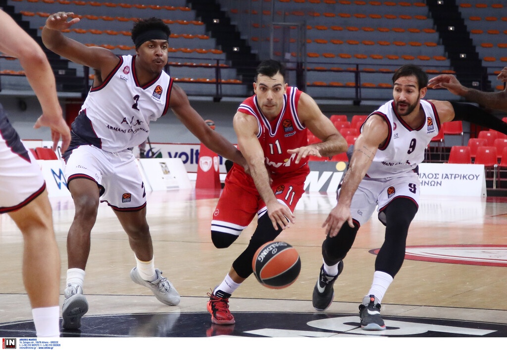 Ολυμπιακός-Αρμάνι Μιλάνο 86-75: Της «έραψε» κοστούμι!