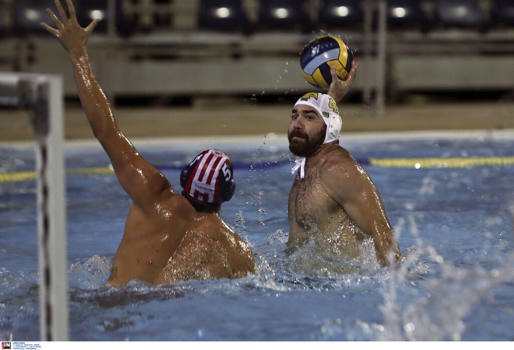 Πόλο ανδρών: Στον Ολυμπιακό το «ντέρμπι» με την ΑΕΚ (photos)