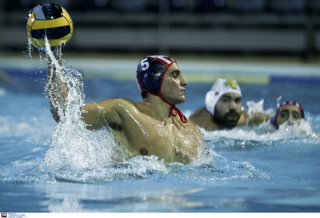 Πόλο ανδρών: Στον Ολυμπιακό το «ντέρμπι» με την ΑΕΚ (photos)