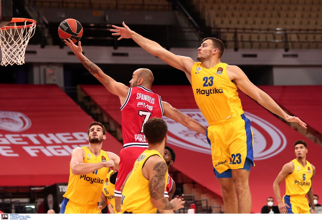 Ολυμπιακός-Μακάμπι Τελ Αβίβ 85-82: Με «βόμβα» Χάρισον!