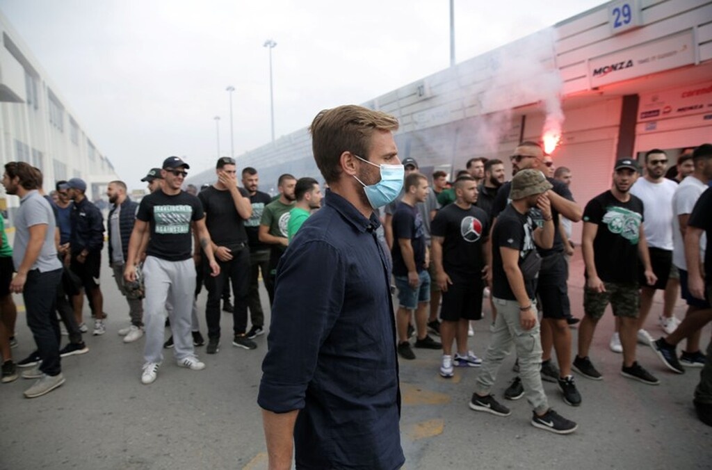 Παναθηναϊκός: Υποδοχή και προτροπές στο Ηράκλειο! (Photos)