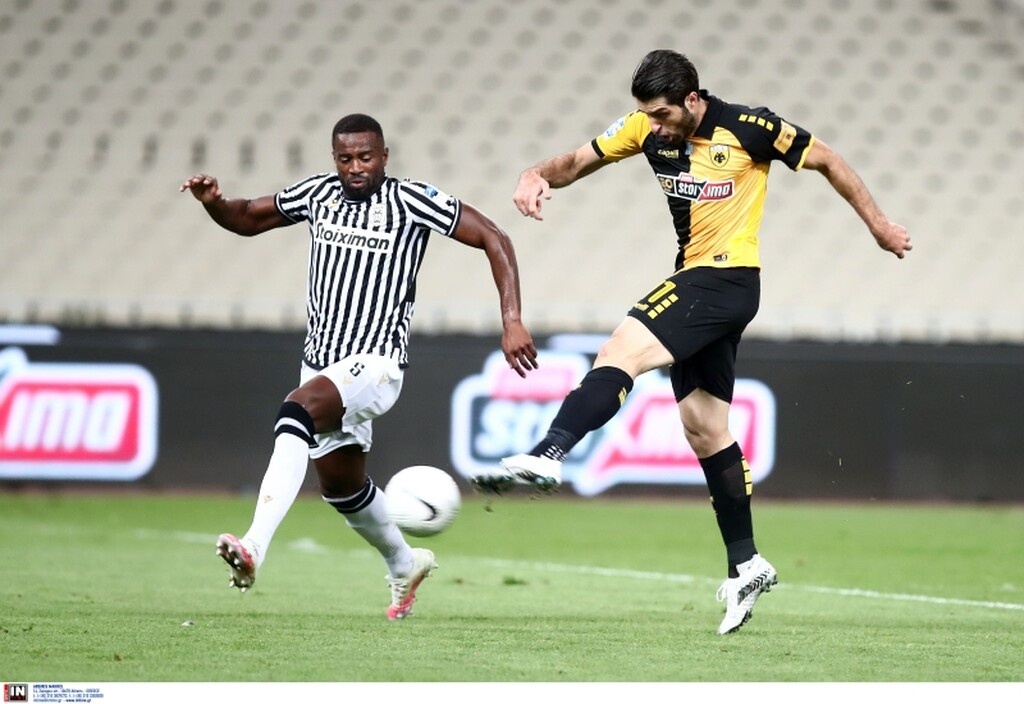 ΑΕΚ-ΠΑΟΚ: Ασίστ ο Τάνκοβιτς, γκολ ο Ανσαριφάρντ (video+photos)