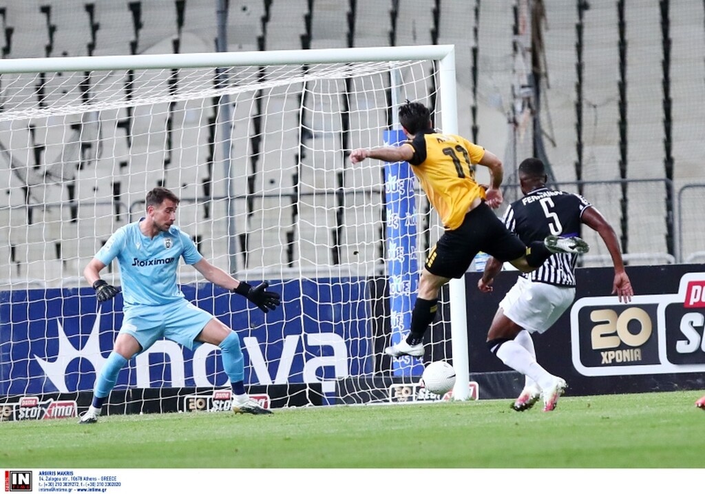 ΑΕΚ-ΠΑΟΚ: Ασίστ ο Τάνκοβιτς, γκολ ο Ανσαριφάρντ (video+photos)