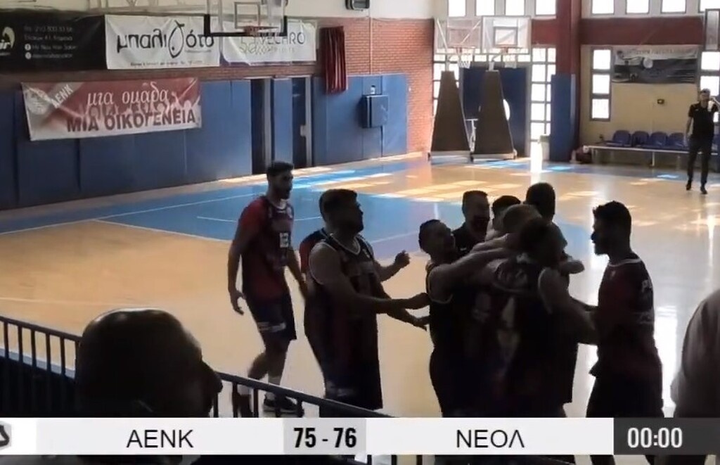 Δραματικό φινάλε σε αγώνα της Β΄Εθνικής: Δυο τρίποντα σε 4΄΄ (photos+video)