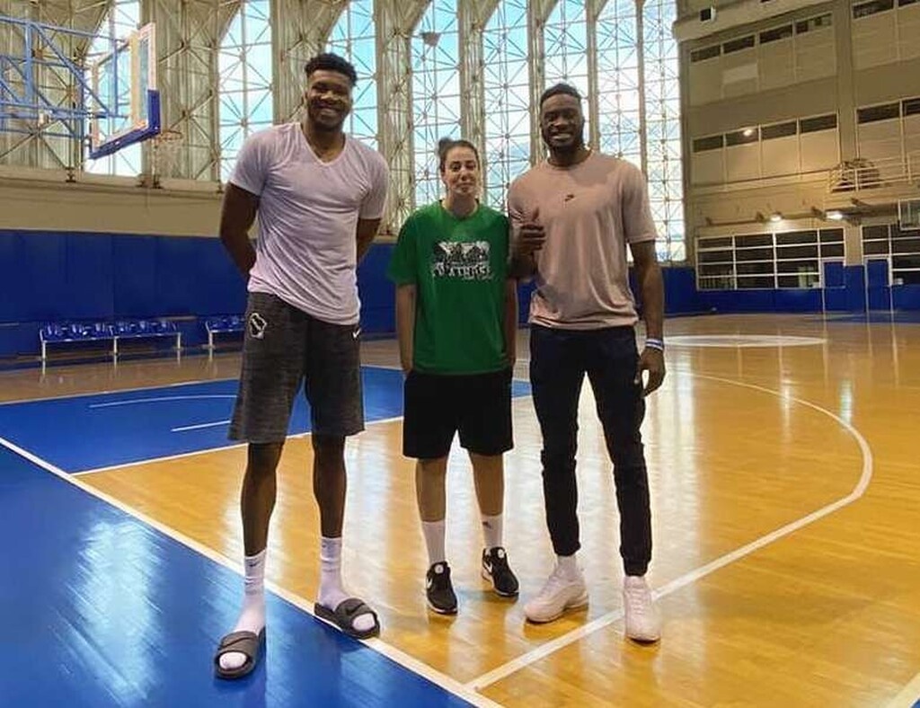 Παναθηναϊκός ΑμεΑ: Με τον Γιάννη και Θανάση Αντετοκούνμπο η προπόνηση του «τριφυλλιού»! (photos)