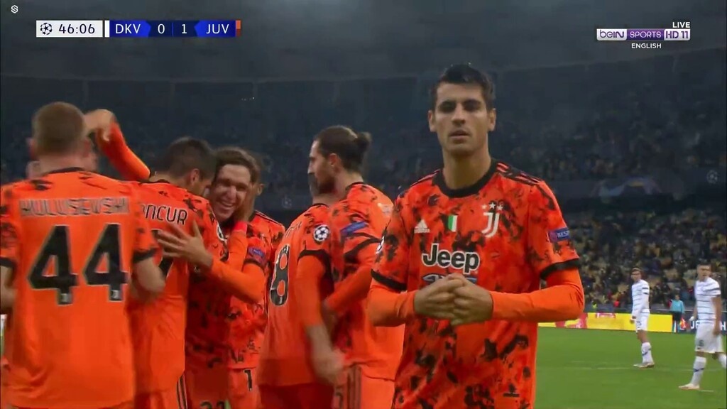 Ντιναμό Κιέβου-Γιουβέντους: Το πρώτο φετινό γκολ από τον Μοράτα! (video)