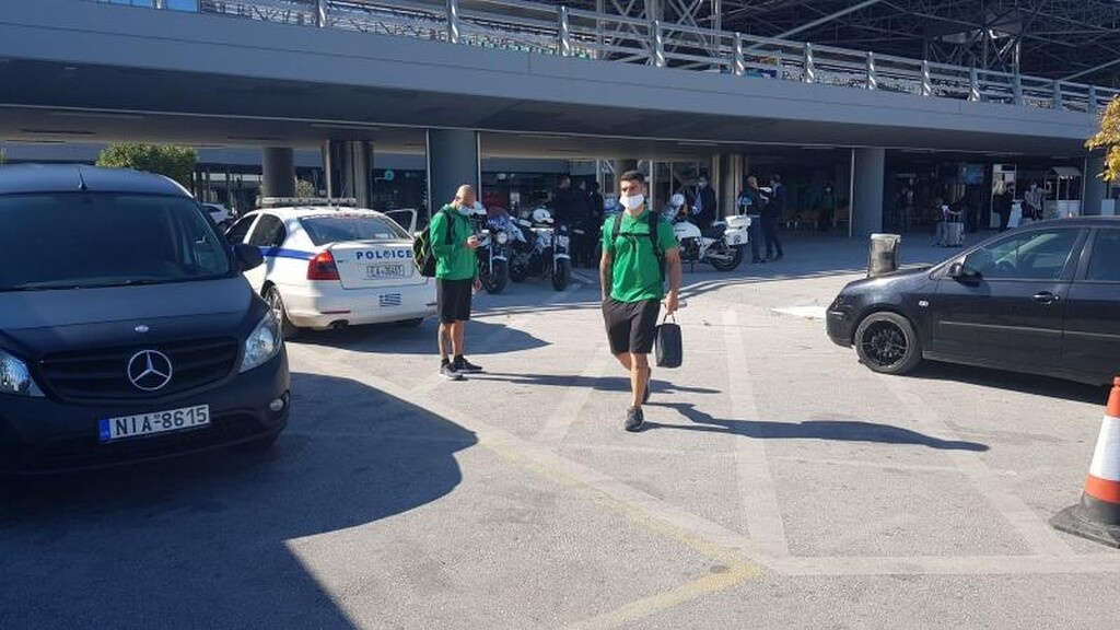 ΠΑΟΚ-Ομόνοια: Η άφιξη των Κύπριων (photos)