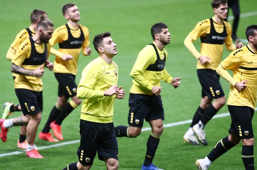 Μπράγκα-ΑΕΚ: Προπονήθηκε ο Ινσούα (photos)