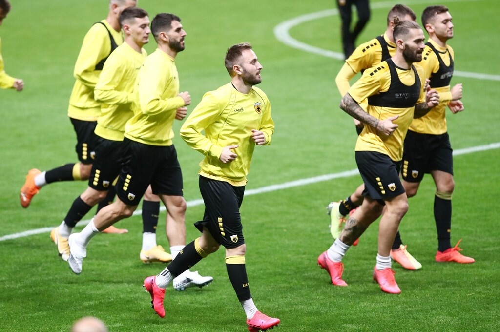 Μπράγκα-ΑΕΚ: Προπονήθηκε ο Ινσούα (photos)