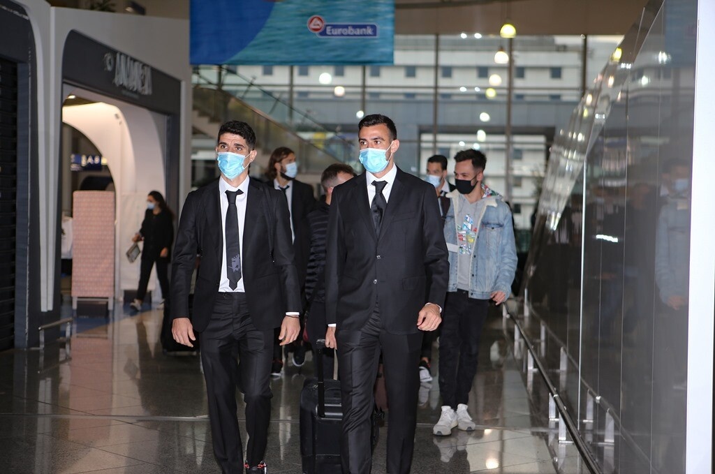 Μπράγκα-ΑΕΚ: «Πέταξε» για Πορτογαλία (photos)