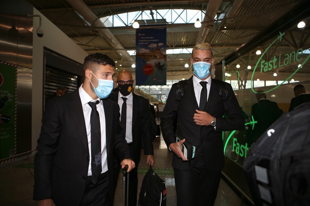 Μπράγκα-ΑΕΚ: «Πέταξε» για Πορτογαλία (photos)