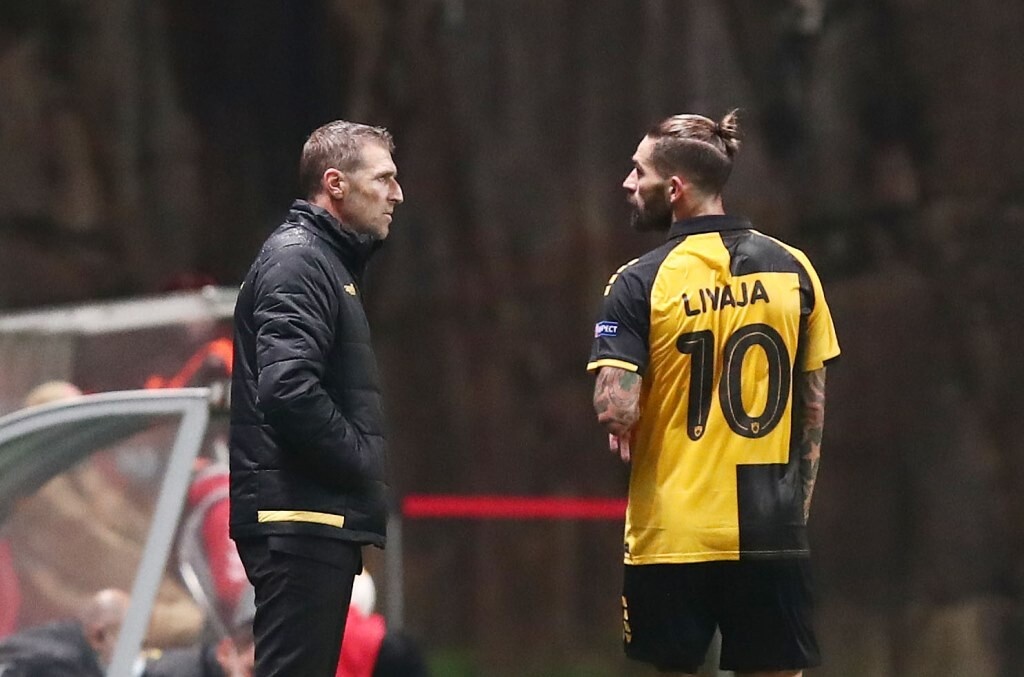 Μπράγκα-ΑΕΚ: Αλλαγή στην αλλαγή ο Λιβάγια (photos+video)