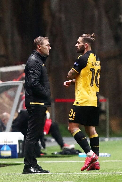 Μπράγκα-ΑΕΚ: Αλλαγή στην αλλαγή ο Λιβάγια (photos+video)