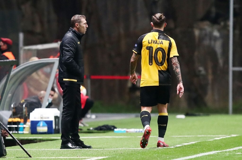 Μπράγκα-ΑΕΚ: Αλλαγή στην αλλαγή ο Λιβάγια (photos+video)