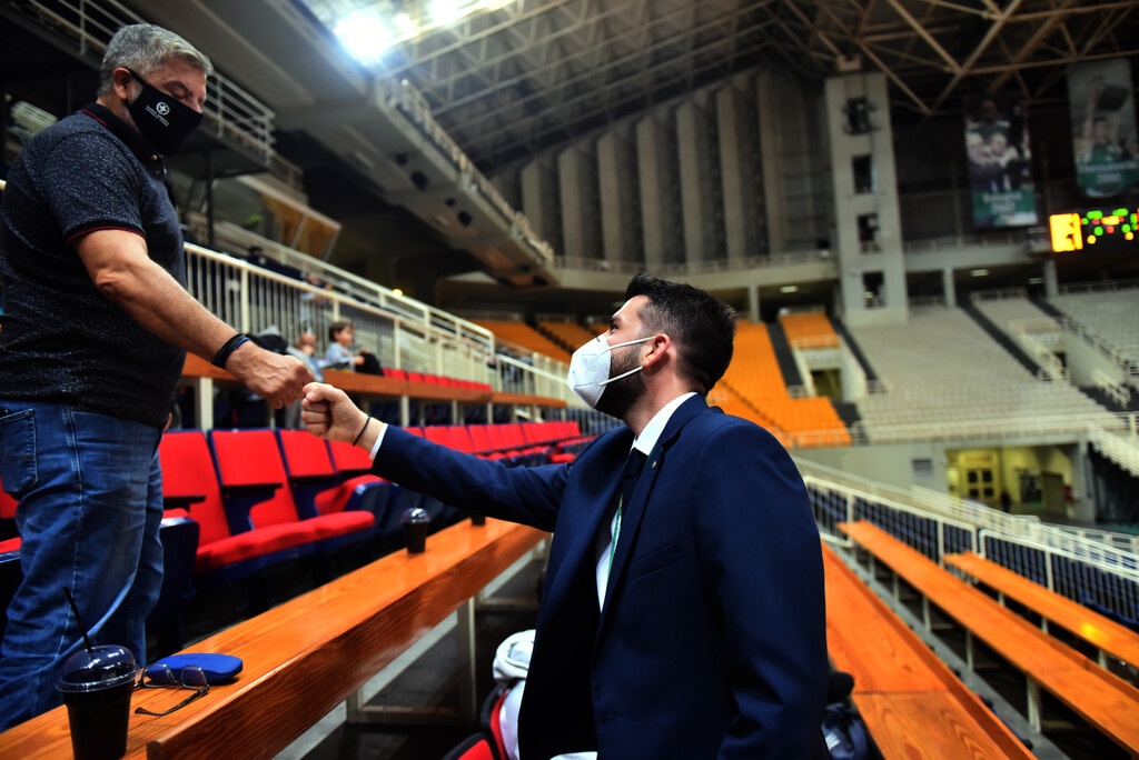 Παναθηναϊκός ΟΠΑΠ - Λάρισα: Τιμή για Πατούλη