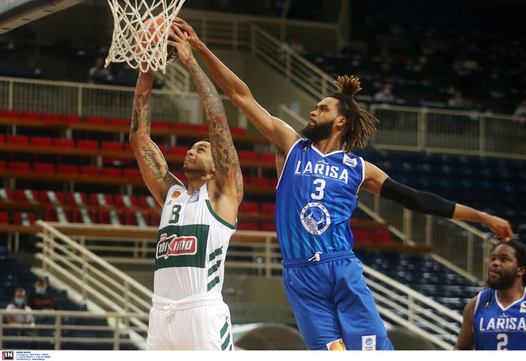 Παναθηναϊκός ΟΠΑΠ - Λάρισα 69-60: Του έκανε την ζωή δύσκολη!