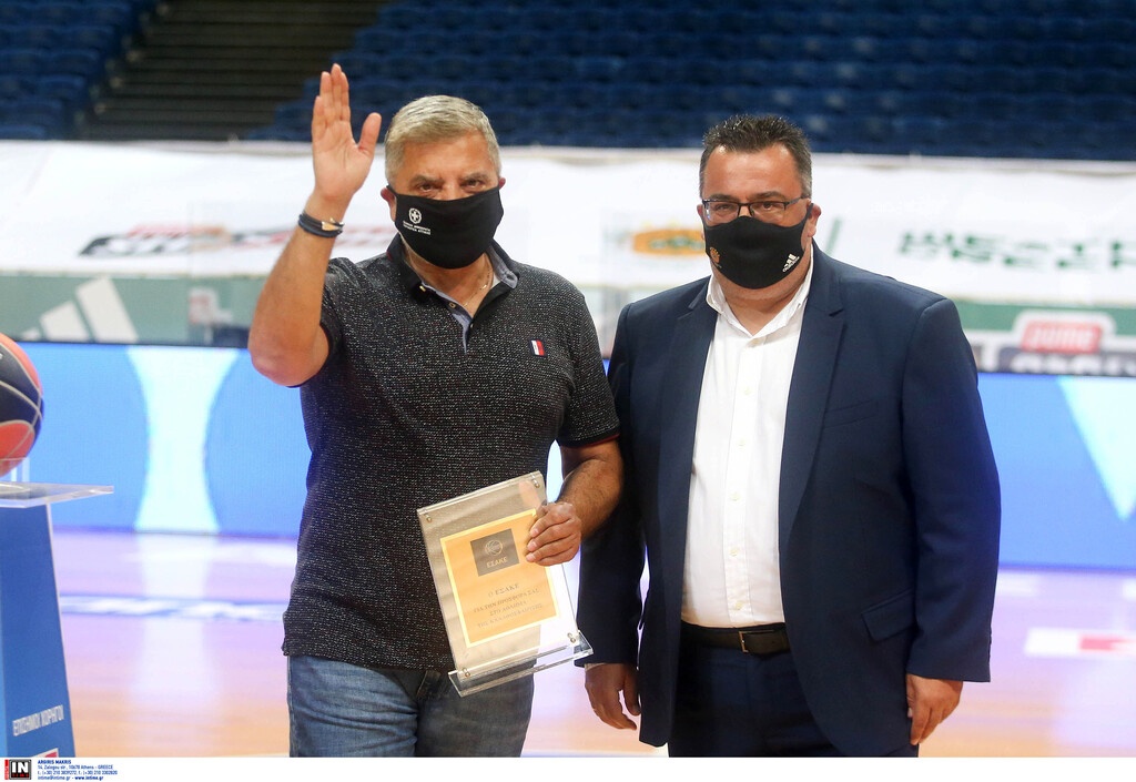 Παναθηναϊκός ΟΠΑΠ - Λάρισα: Τιμή για Πατούλη