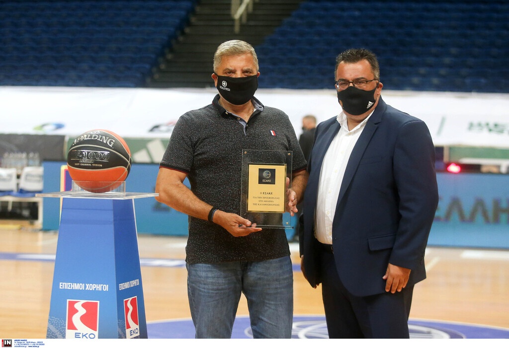 Παναθηναϊκός ΟΠΑΠ - Λάρισα: Τιμή για Πατούλη