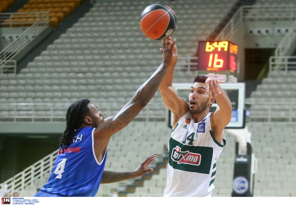 Παναθηναϊκός ΟΠΑΠ - Λάρισα 69-60: Του έκανε την ζωή δύσκολη!