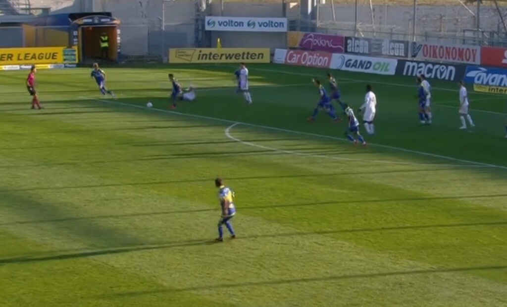 Αστέρας Τρίπολης-ΟΦΗ: Ο σοκαριστικός τραυματισμός του Ναμπί (photos+video)