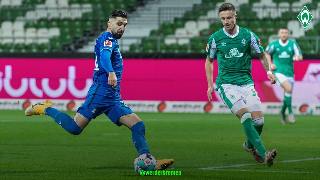Bundesliga: Ισοπαλία για Βέρντερ και Χόφενχαϊμ (video+photos)