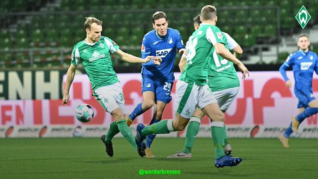 Bundesliga: Ισοπαλία για Βέρντερ και Χόφενχαϊμ (video+photos)
