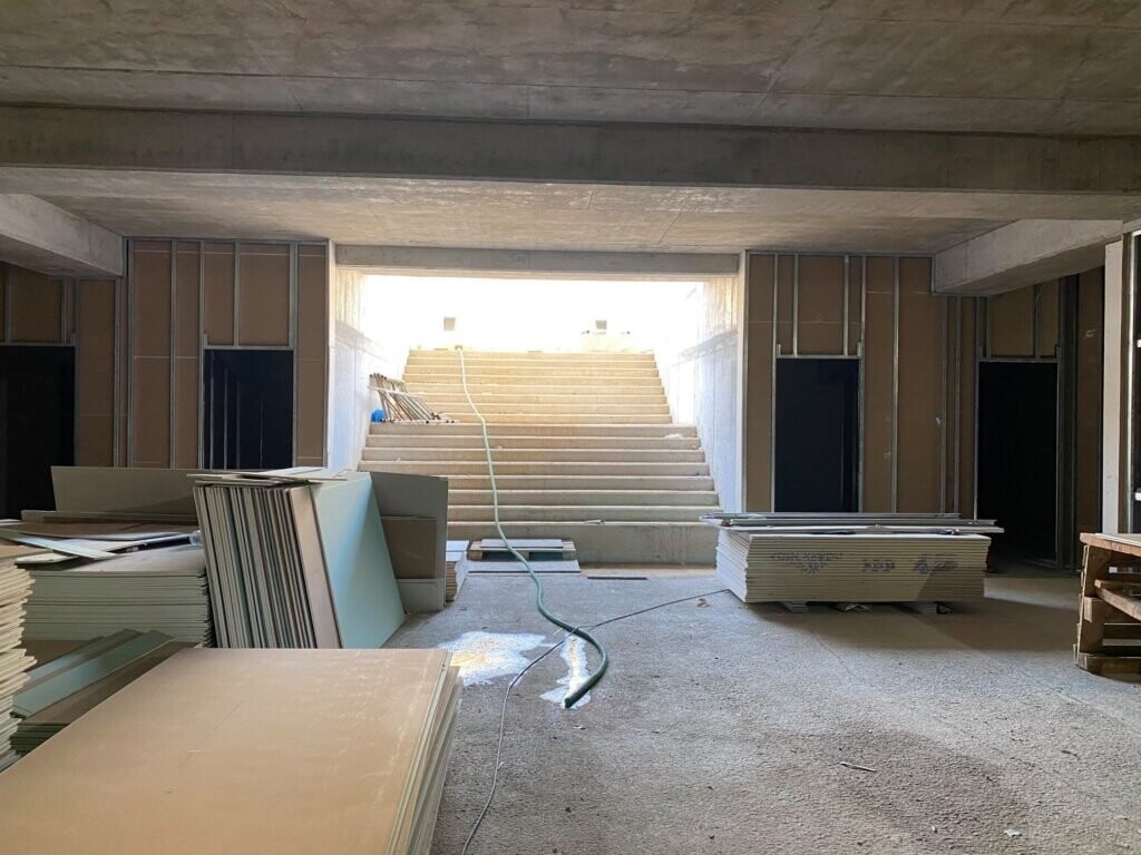 ΑΕΚ: Η Αγιά Σοφιά «ντύνεται» εσωτερικά και εξωτερικά (photos)