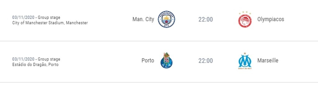 Champions League: Η βαθμολογία στον όμιλο του Ολυμπιακού (photos)