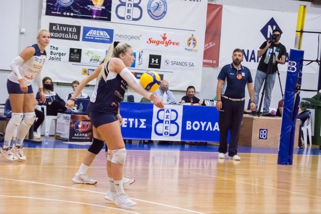 Λίμπερο: Εβίτα Ξηντάρα (Α.Σ.Π. Θέτις)  (λ, 82% υπ.).