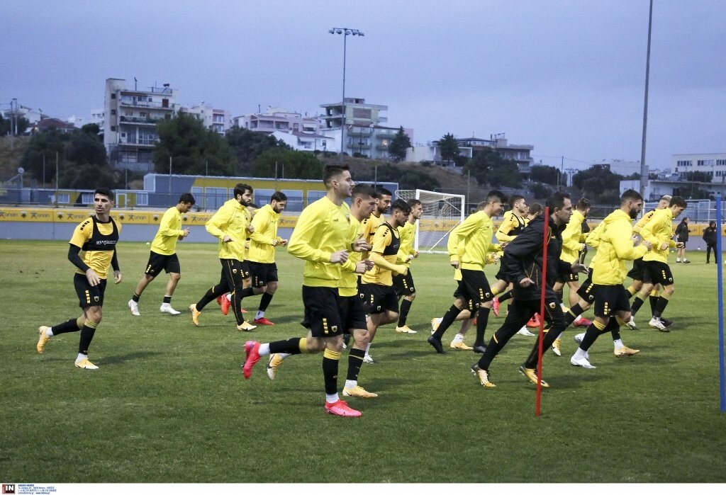 ΑΕΚ-Λέστερ: Η τελευταία προπόνηση πριν τη «μάχη» (photos)
