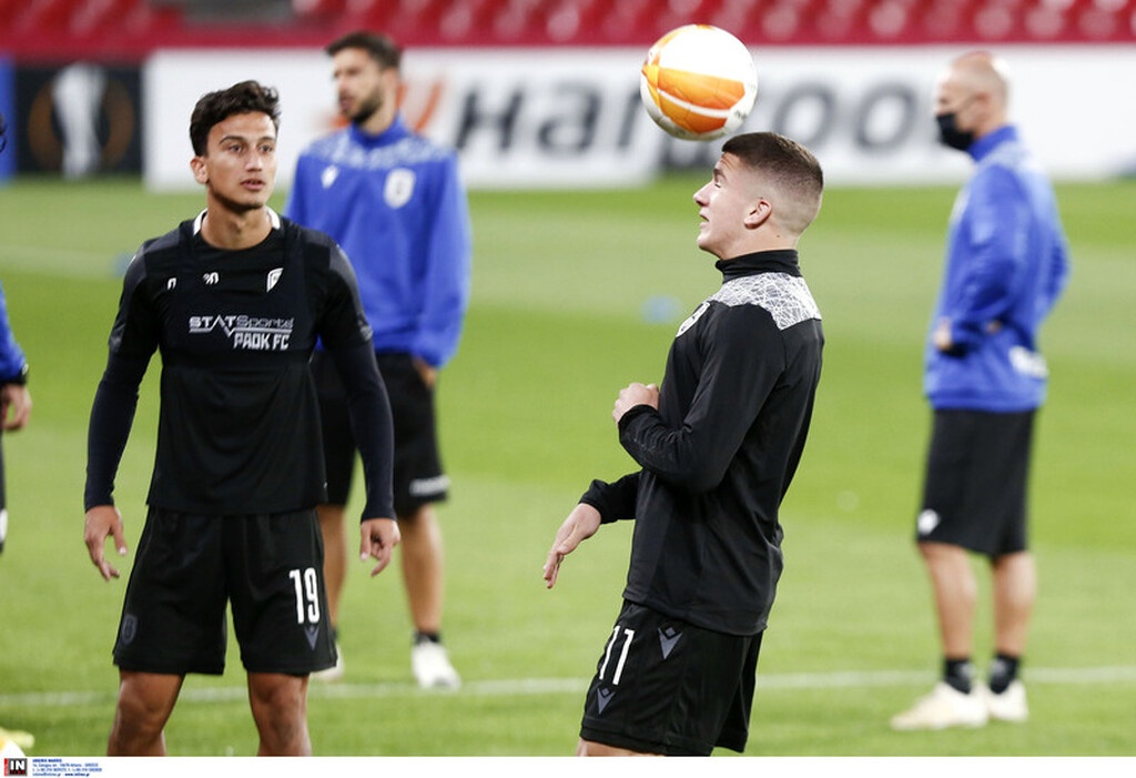 ΠΑΟΚ: Εικόνες στην τελευταία προπόνηση πριν τη μάχη με τη Γρανάδα (photos)