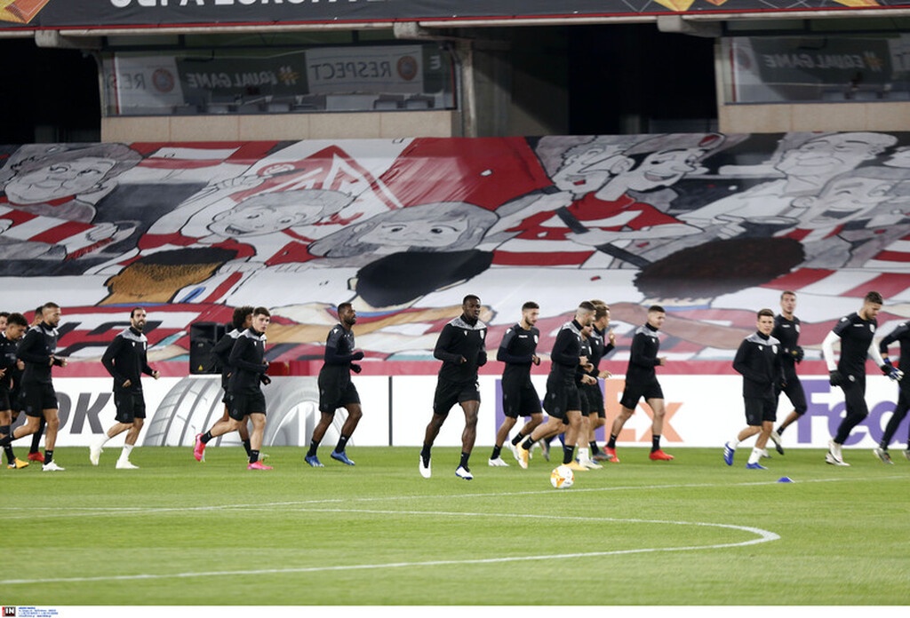 ΠΑΟΚ: Εικόνες στην τελευταία προπόνηση πριν τη μάχη με τη Γρανάδα (photos)