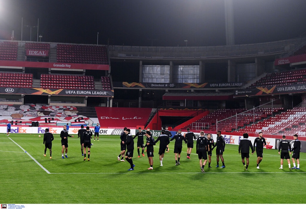ΠΑΟΚ: Εικόνες στην τελευταία προπόνηση πριν τη μάχη με τη Γρανάδα (photos)