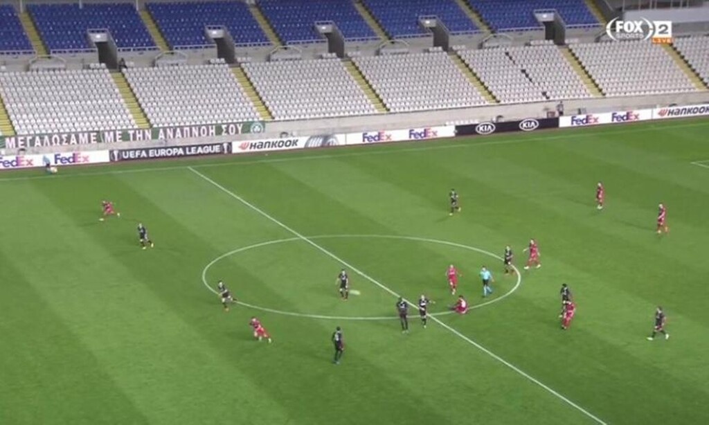 Europa League: Το γκολ της χρονιάς - Το «κάρφωσε» με φάουλ πίσω από τη σέντρα! (video)