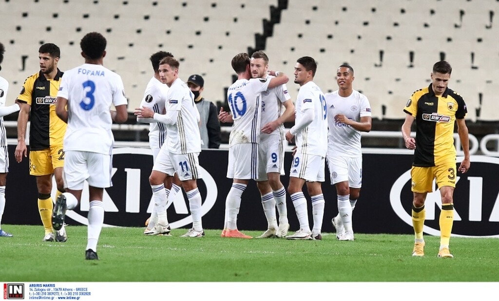 ΑΕΚ-Λέστερ: Ο Βάρντι σόκαρε τον ΟΑΚΑ και τον... Τσιντώτα (photos+video)