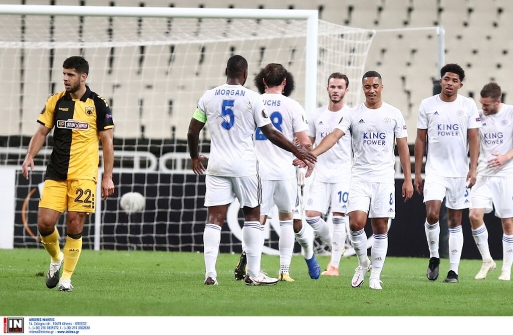 ΑΕΚ-Λέστερ: Ο Βάρντι σόκαρε τον ΟΑΚΑ και τον... Τσιντώτα (photos+video)