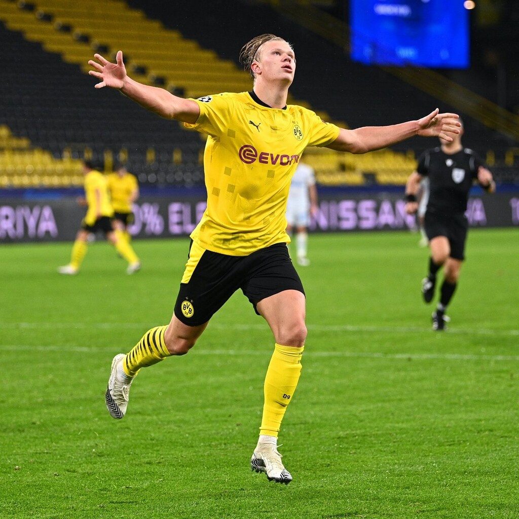 Champions League: Σαρώνει τα ρεκόρ ο Χάαλαντ (photos+video)