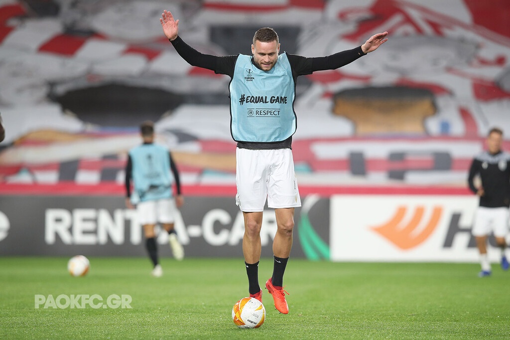 Γρανάδα-ΠΑΟΚ: Το ζέσταμα του «Δικεφάλου» (photos)