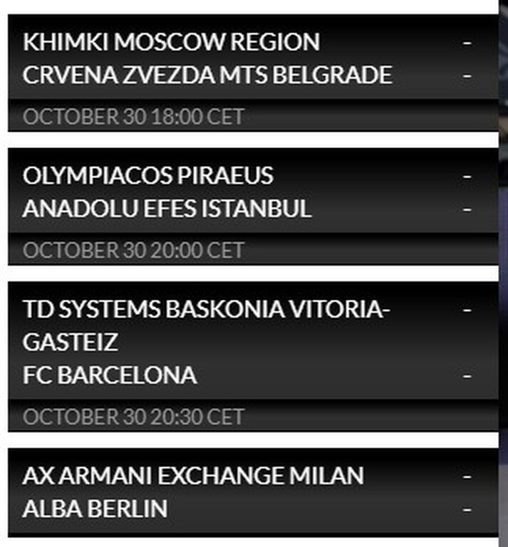 Euroleague: Στην κορυφή η Ζαλγκίρις Κάουνας - Η θέση του Παναθηναϊκού ΟΠΑΠ και του Ολυμπιακού