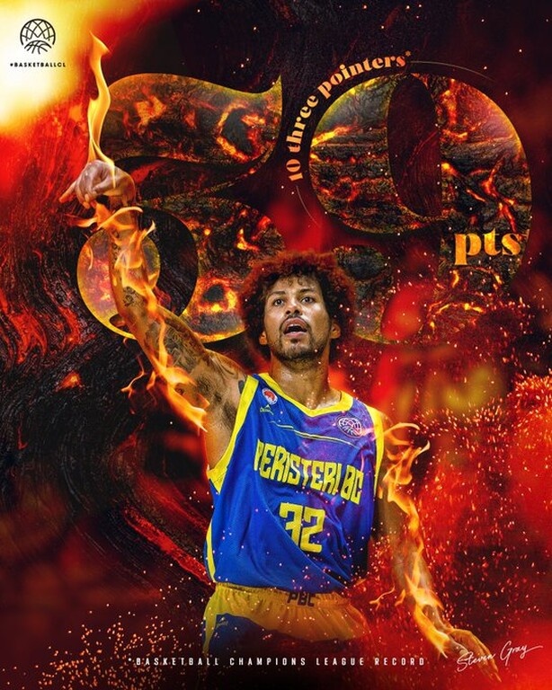 BCL: MVP Οκτωβρίου ο ασταμάτητος Γκρέι