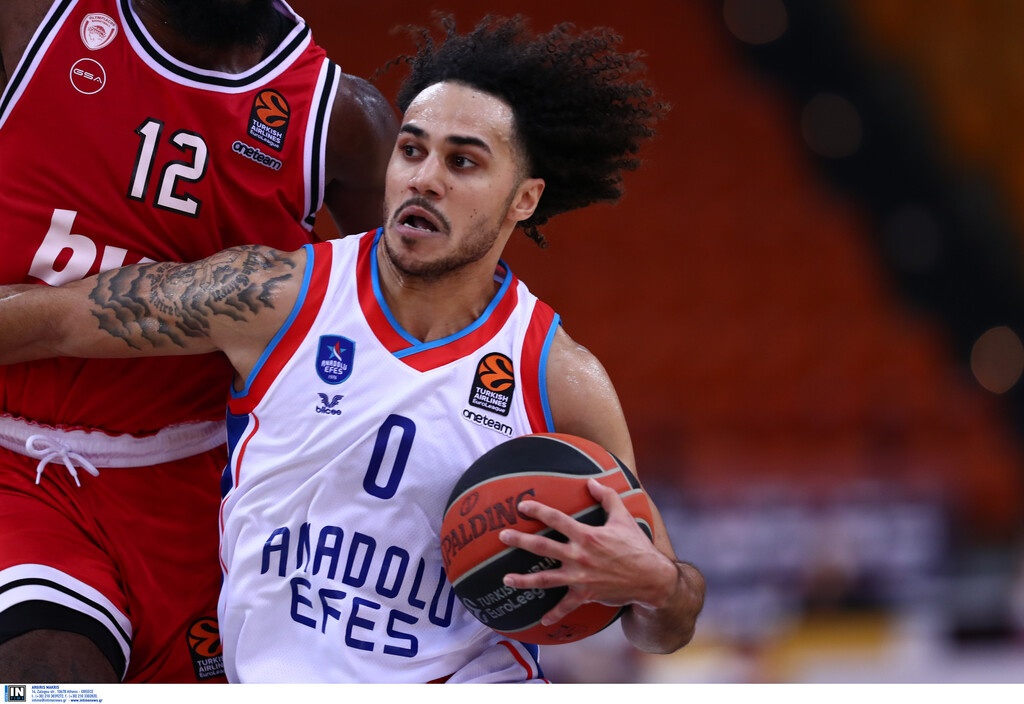 Ολυμπιακός-Αναντολού Εφές 79-84: Ο Λάρκιν τον έριξε στο «καναβάτσο»!